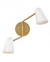 Lark Canada 83542LCB-MW - Large Two Light Sconce