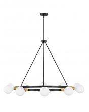 Lark Canada 83610BK - Large Single Tier Chandelier