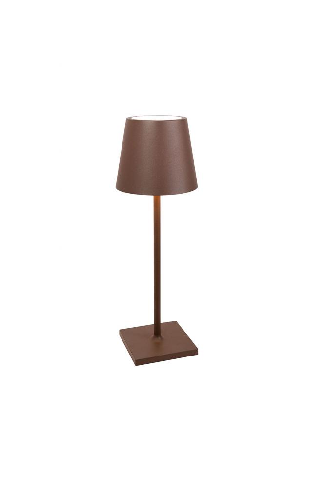 Poldina L Desk Lamp - Rust