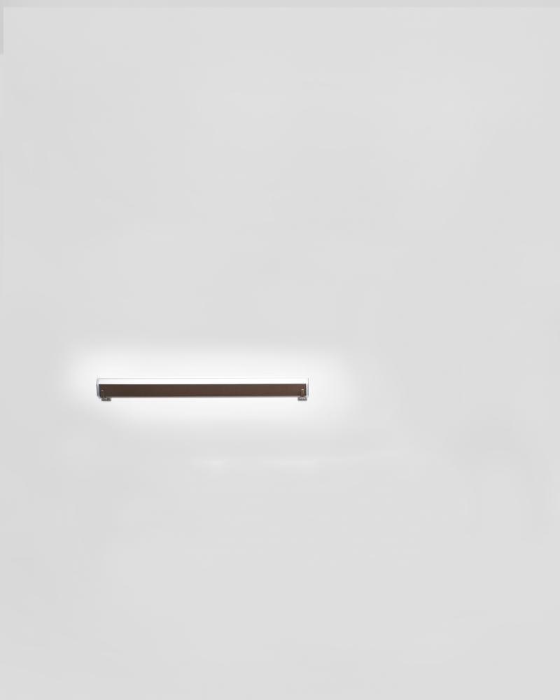 Pencil LED Cordless Horizontal Wall Sconce - Finish: Rust | Size: Small