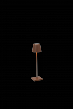 Zafferano America LD0490R3 - Poldina Micro Table Lamp - Rust