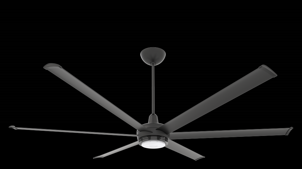 Ceiling Fan Kit, es6, 84", 100-277V/1PH, 0.05HP, 125W, Universal Mount