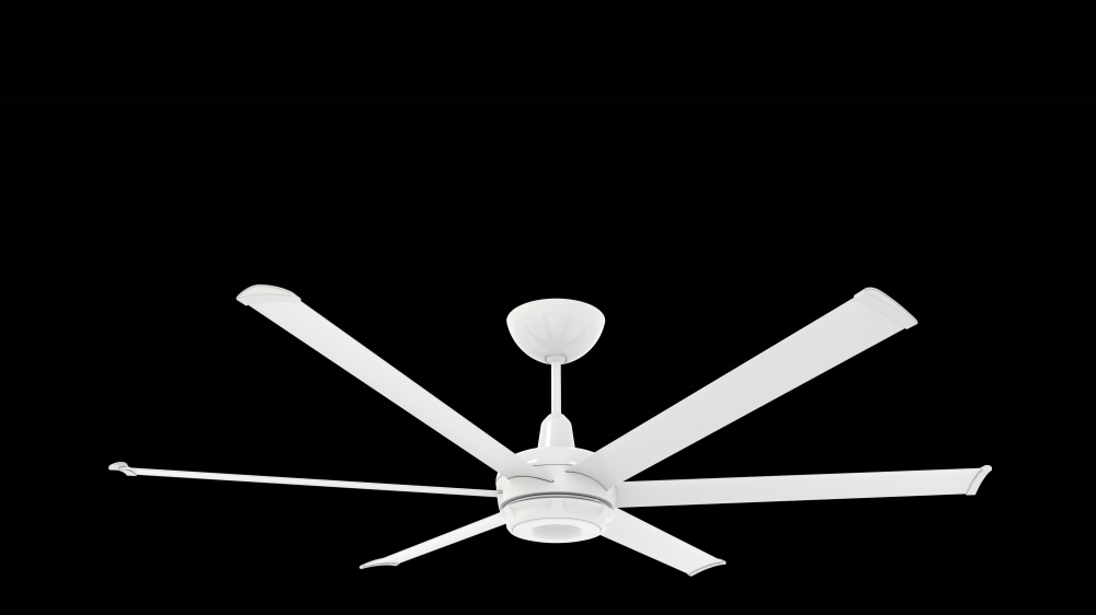 Ceiling Fan Kit, es6, 72", 100-277V/1PH, 0.05HP, 125W, Universal Mount