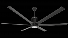 Big Ass Fans MK-I61-071806A728I12S2 - Ceiling Fan Kit, i6, 84", 100-277V/1PH, WiFi/BLE, Indoor, 0.05HP, 125W, Universal Mount