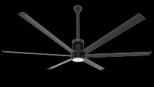 Big Ass Fans MK-I61-081806A728I24S2 - Ceiling Fan Kit, i6, 96", 100-277V/1PH, WiFi/BLE, Indoor, 0.05HP, 125W, Universal Mount