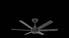 Big Ass Fans MK-ES62-052306A786I07S34 - Ceiling Fan Kit, es6, 60", 100-277V/1PH, 0.05HP, 125W, Universal Mount