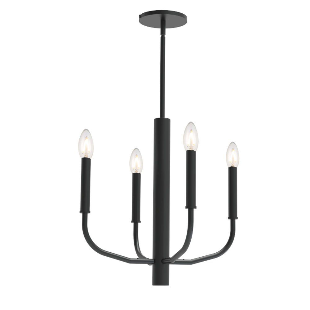 4LT Incandescent Chandelier, MB