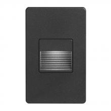  DLEDW-200-BK - Black Rectangle Indoor/Out 3W Wall L