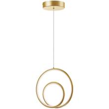  GBL-1222LEDP-AGB - 22W Pendant, Aged Brass w/ White Silicone Diffuser