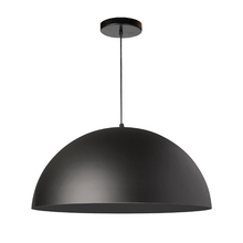  OFE-161P-MB-MB - 1LT Incandescent 16" Pendant,  Matte Black