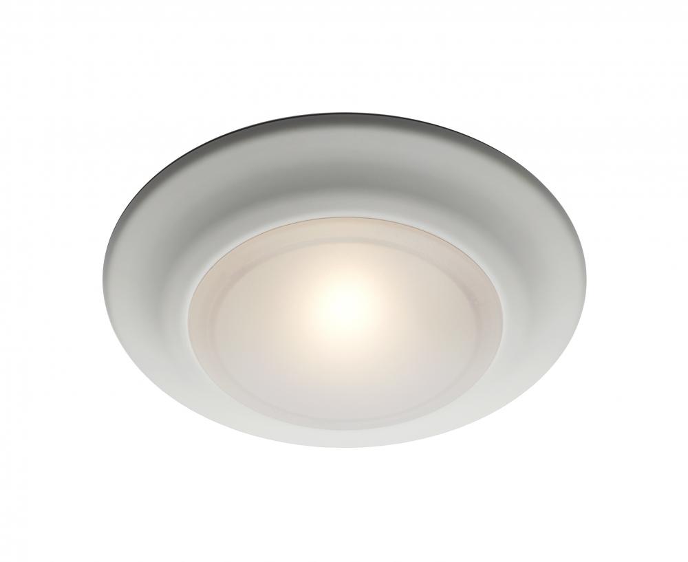 LED-RECESSED-4"" DISK-WHITE TR