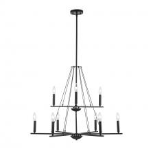 Trans Globe 11649 BK - Linden Pendant Lights Black