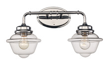 Trans Globe 21182 PC - 2LT-SCONCE CL MINI CUP-PC