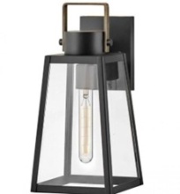 Ciana Designs  E10034/1MB - Bexley small Wall Mount Lantern