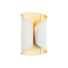  S01602WH - Ripcurl Wall Sconce