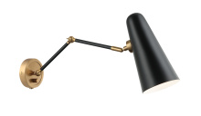 Matteo Lighting S05221BK - Blink Wall Sconce