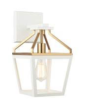 Matteo Lighting W67001WHAG - Mavonshire Wall Sconce