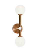 Matteo Lighting W75302AGOP - Stellar Wall Sconce