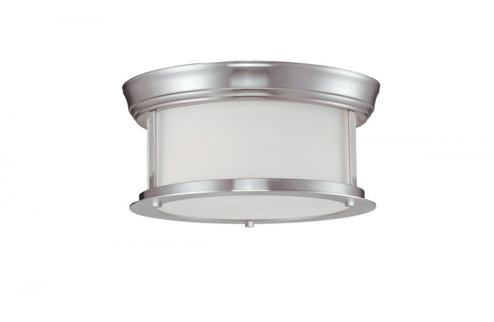 2 Light Flush Mount