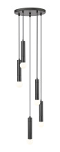 Z-Lite 1956P-5R-MB - 5 Light Chandelier