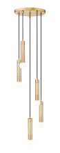 Z-Lite 1956P-5R-MGLD - 5 Light Chandelier