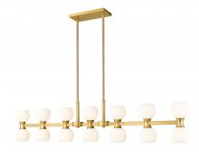 Z-Lite 494-14L-MGLD - 14 Light Linear Chandelier