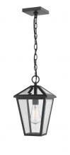 Z-Lite 579CHM-BK - 1 Light Outdoor Chain Mount Ceiling Fixture