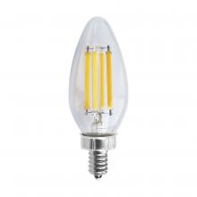  S11385 - 8 Watt C11 LED; Clear; Candelabra base; 3000K; 90 CRI; 760 Lumens; 120 Volt