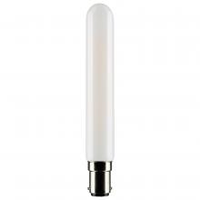  S21376 - 4 Watt T6.5 LED; Frosted; Double Contact Bayonet Base; 3000K; 360 Lumens; 120 Volt