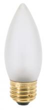  S3234 - 25 Watt B11 Incandescent; Frost; 1500 Average rated hours; 200 Lumens; Medium base; 120 Volt