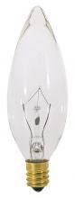  S3390 - 25 Watt BA9 1/2 Incandescent; Clear; 1500 Average rated hours; 220 Lumens; European base; 120 Volt