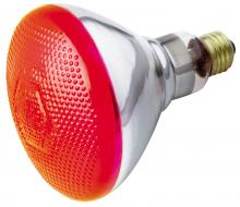  S5002 - 100 Watt BR38 Incandescent; Red; 2000 Average rated hours; Medium base; 230 Volt