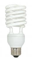  S6276 - 23 Watt; Mini Spiral Compact Fluorescent; 5000K; 82 CRI; Medium base; 120 Volt; 3-pack