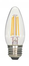  S8609 - 4.5 Watt C11 LED; Clear; Medium base; 2700K; 470 Lumens; 120 Volt; Carded