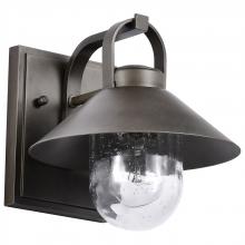 Nuvo 60/8530 - Ridge; Small Outdoor Lantern; Brozne Finish; Clear Seeded Glass
