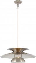  62/598 - Atom LED Pendant with Clear Seeded Glass