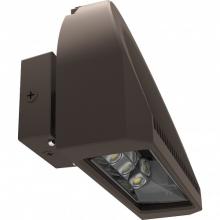  65/098 - LED Adjustable Arc Wall Pack; 32 Watts; Bronze Finish; 5000K; 2900 Lumens