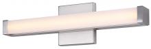  BL-30B-18-BN-C - LED Vanity, JONAH, BL-30B-18-BN-C, 18inch Width LED Square Bath Vanity