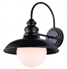  IOL598BK - BRYANT, IOL598BK, MBK Color, 1 Lt Outdoor Down Light, Flat Opal Glass, 1 x 60W Type A