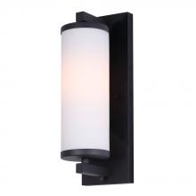 Canarm IOL600BK - SEAGER, IOL600BK, BK (Sand) Color, 1 Lt Outdoor Light, Flat Opal Glass, 1 x 60W Type A