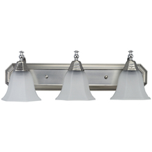  IVL30373 - Vanity, 3 Light, Frosted Glass, Mount Up/Down, 60W Type A