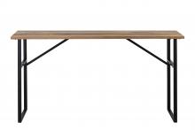 Canarm 9000M - Deven Natural Wood and Black Finished Console Table