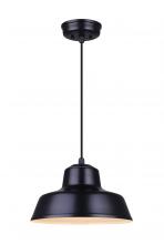  IPL1095A01BK - LEVI, IPL1095A01BK, MBK Color, 1 Lt Cord Pendant, 100W Type A, 14.375" W x 12 - 108" H