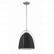 Kendal PF121-BLK/SN - 1 LIGHT PENDANT