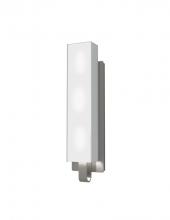 Kendal VF6700-3L-SN - LARISSA series 3-light Satin Nickel vertical Bath light