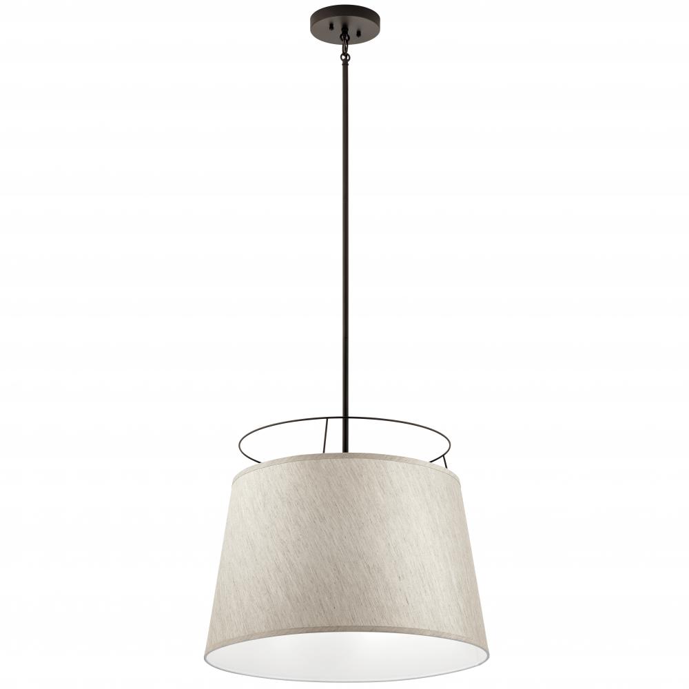 Marika 20" 3 Light Pendant in Olde Bronze