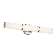  55188NILED - Rosh 24.25" Bath Bar Medium LED with White Glass in Brushed Nickel