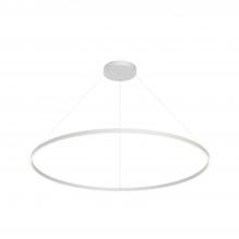  PD87760-WH - Cerchio 60-in White LED Pendant