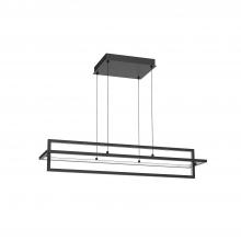  LP16236-BK-UNV-010 - Mondrian 36-in Black LED Linear Pendant