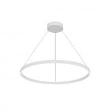  PD87732-WH-UNV-010 - Cerchio 32-in White LED Pendant